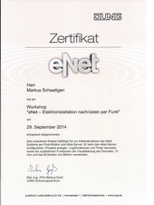 Workshop "eNet - Elektroinstallation nachrüsten per Funk"
