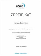 eNet SMART-HOME-Schulung